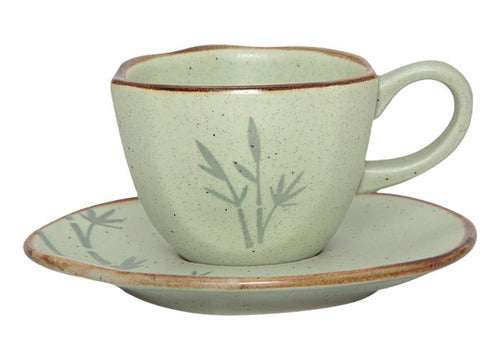 Jogo 42 Peças Porcelana De Jantar & Chá - Ryo Bambu - Image 6