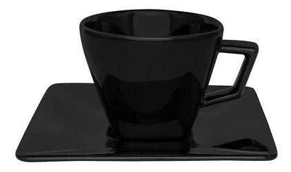 Jogo 30 Peças Porcelana De Jantar & Chá - Quartier Black - Image 5